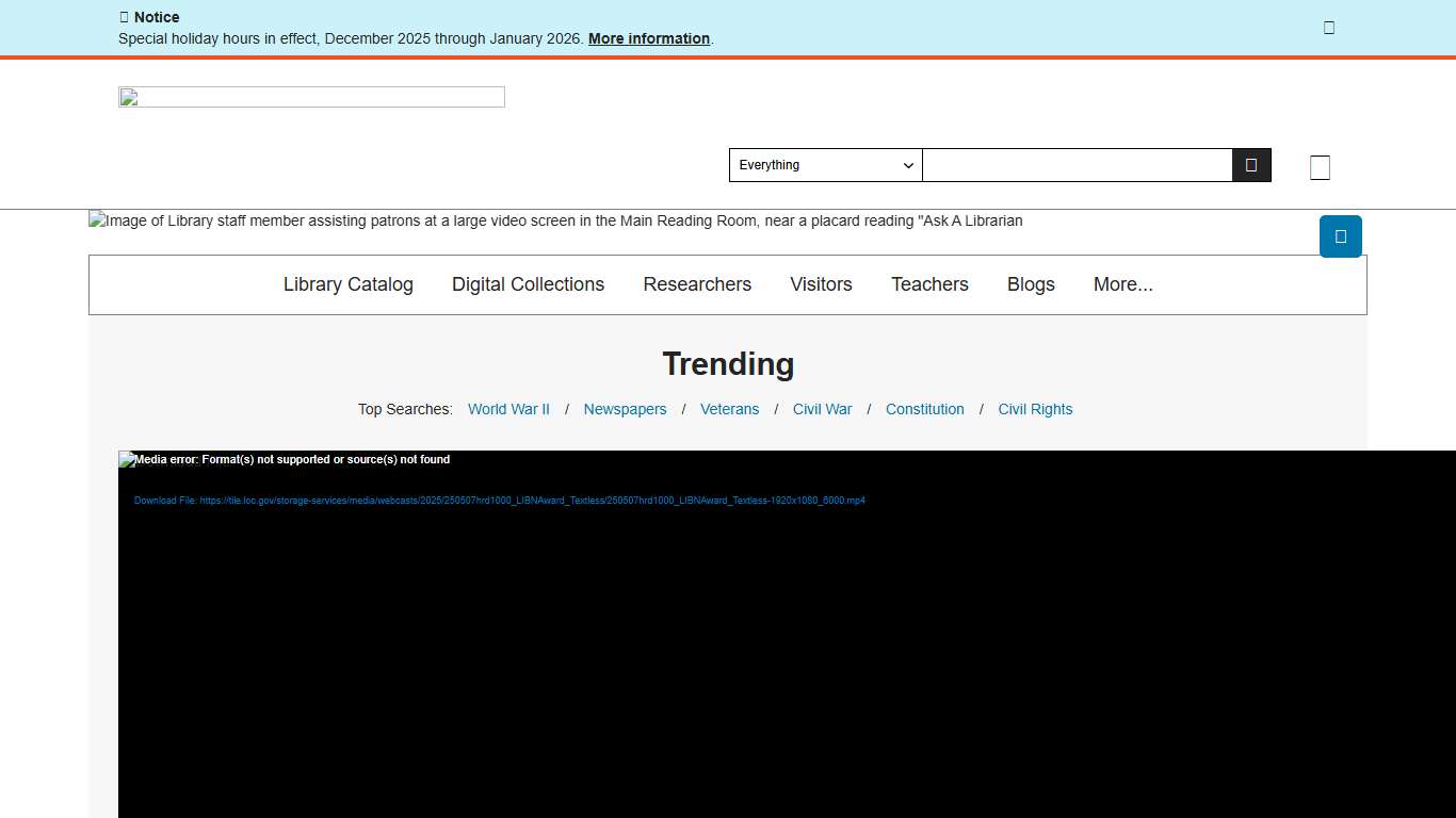 Home | Library of Congress